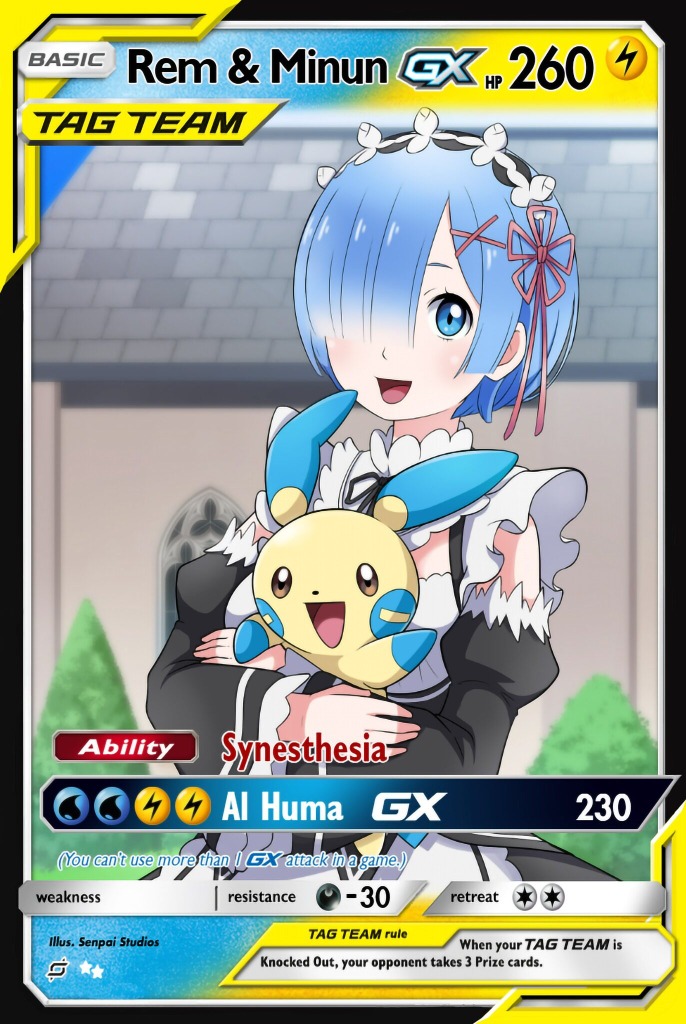 Rem & Minun GX